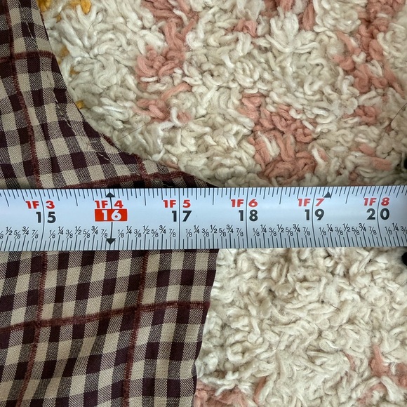 Passport Women’s Mini Milkmaid Peasant Gingham Cottagecore Dress Size XL - Picture 6 of 7